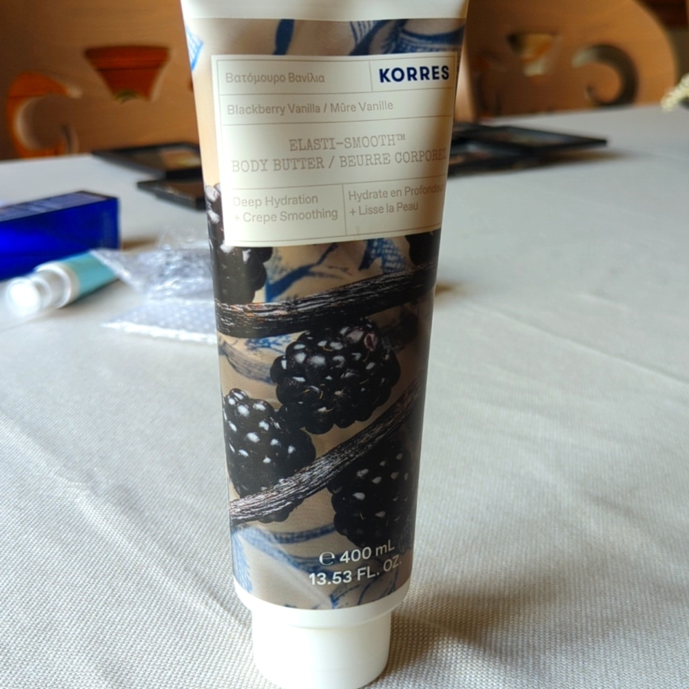 Korres Elasti- smooth blackberry vanilla body butter
